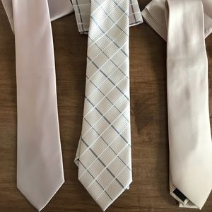Blush Ties and Matching Pocket Square NEW!!!